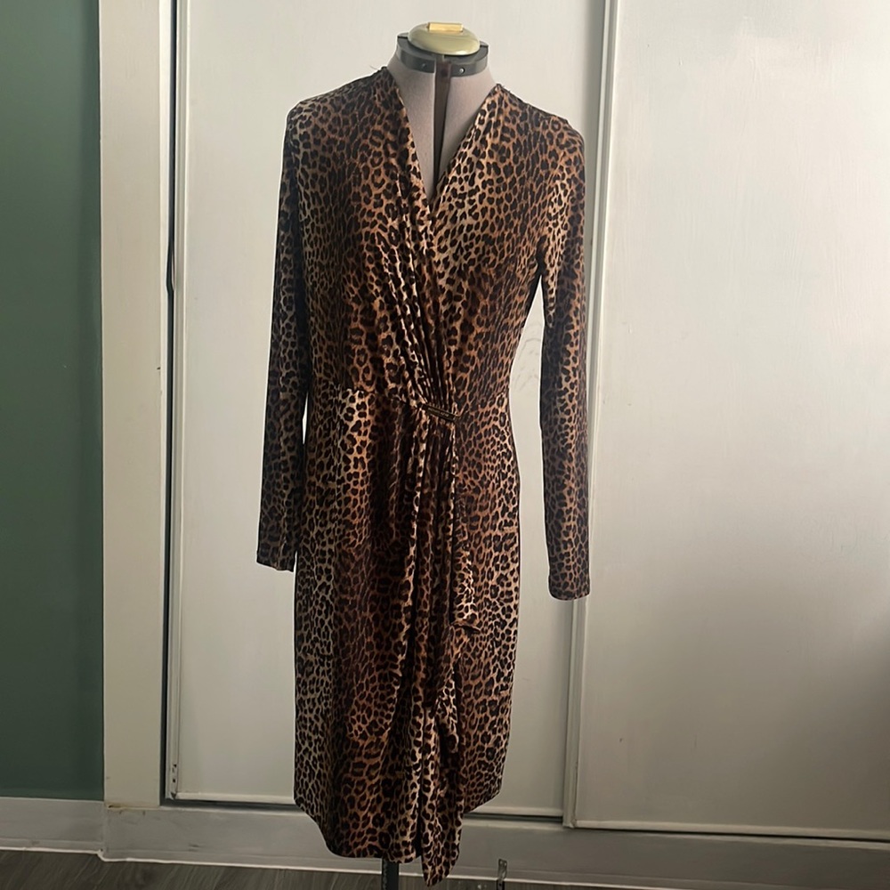 Michael Kors Tiger Print Dress size M